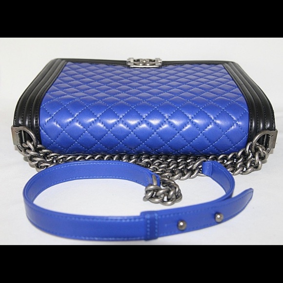 SOLD Chanel Colorblock Le Boy bag - Picture 3 of 15